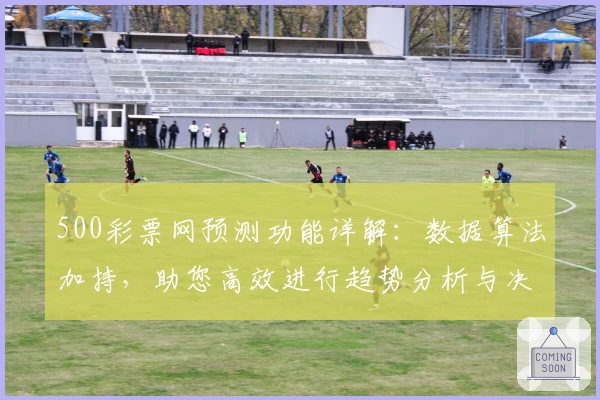 500彩票网预测功能详解：数据算法加持，助您高效进行趋势分析与决策
